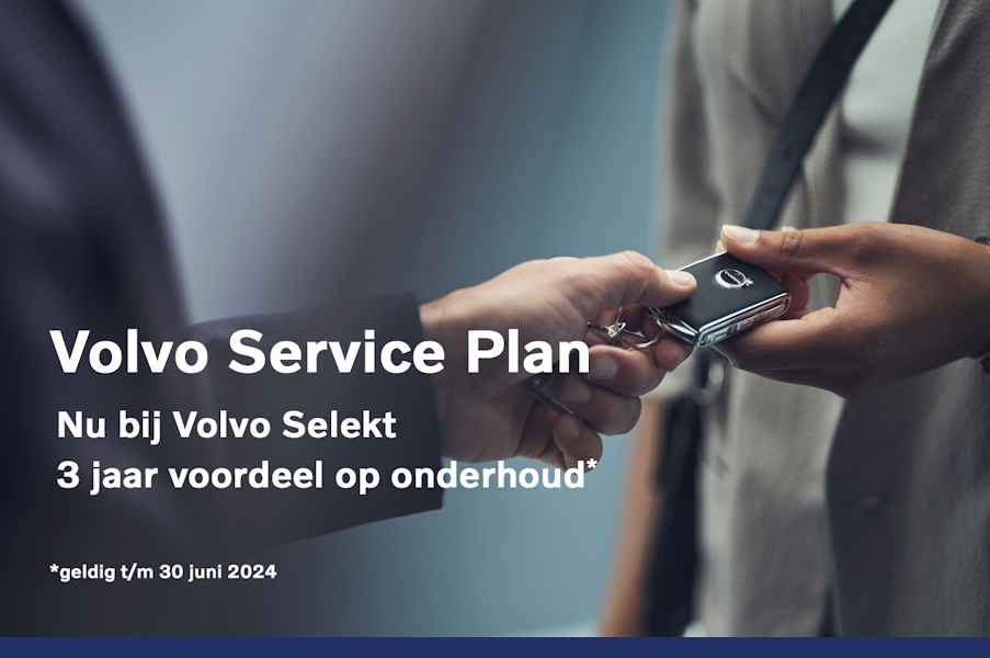 Met Volvo Service Plan 50% voordeel op los onderhoud